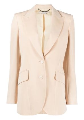 Stella McCartney single-breasted wool blazer - Neutrals