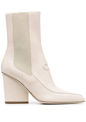 Ferragamo Gancini booties - Neutrals