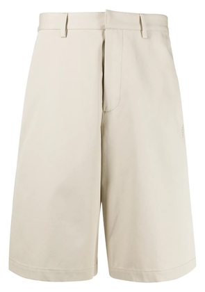 COUNTY OF MILAN wide-leg bermuda shorts - Neutrals