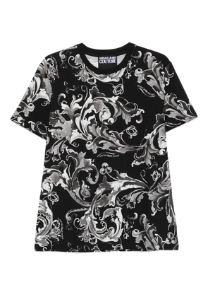 Versace Jeans Couture Barocco-print T-shirt - Black
