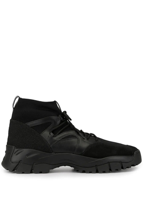 Tod's drawstring sock high-top sneakers - Black