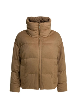 Max Mara Diego reversible puffer jacket - Brown