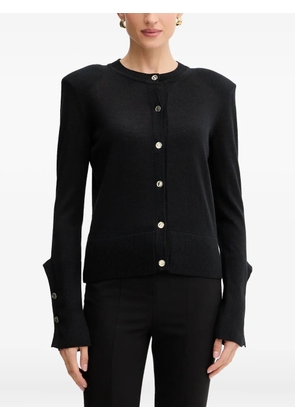 SIMONA CORSELLINI button-embellished cardigan - Black