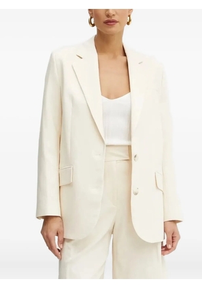 IVY OAK single-breasted blazer - White