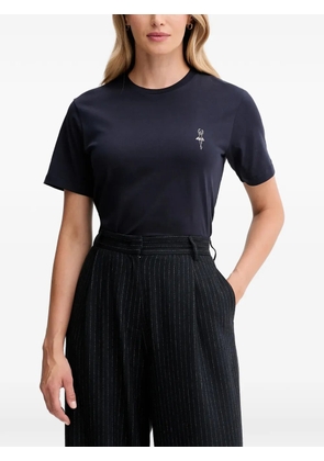 Bally ballerina-detail top - Blue