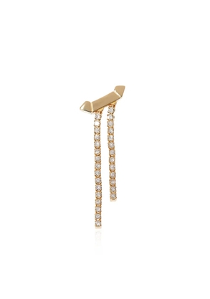 EÉRA 18kt yellow gold diamond single earring