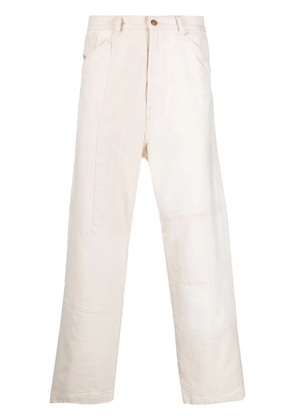 Diesel straight-leg panelled jeans - Neutrals