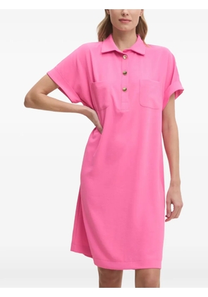Joseph Ribkoff chest-pocket mini shirt dress - Pink