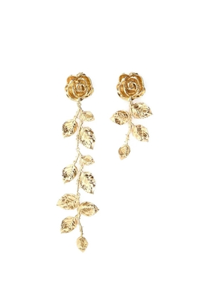 Magda Butrym rose metal earrings - Gold
