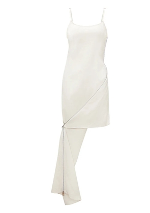 JW Anderson asymmetric sleeveless dress - Neutrals