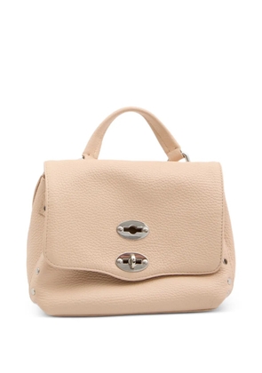 Zanellato Baby Postina hammered leather tote bag - Neutrals