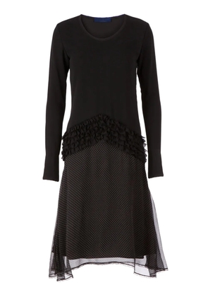 Sharon Wauchob ruffle waist dress - Black