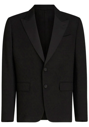 ETRO patterned-jacquard evening blazer - Black