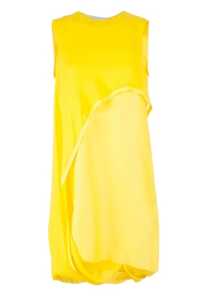 Maison Rabih Kayrouz layered panel dress - Yellow