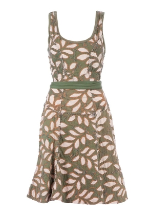 Projet Alabama ribbon tie waist dress - Green
