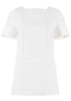 Galitzine paneled trouser set - White