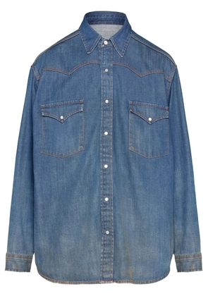 Maison Margiela Americana denim shirt - Blue
