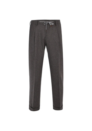 Barba Roma drawstring trousers - Grey