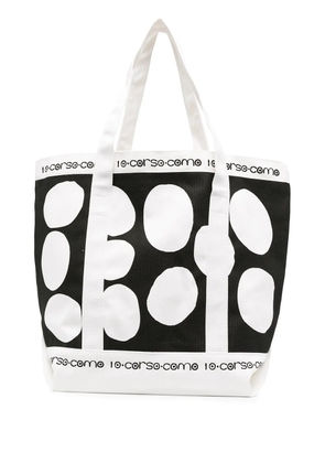 10 CORSO COMO printed tote bag - White