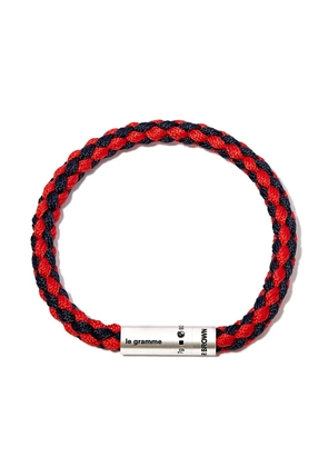 Le Gramme x Orlebar Brown braided bracelet - Silver