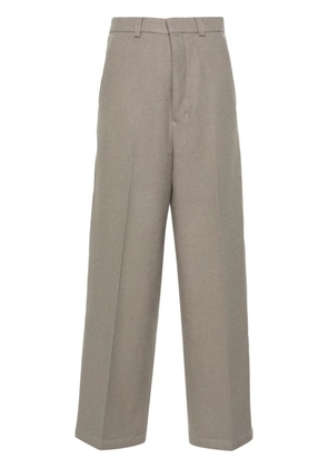 AMI Paris tailored wide-leg trousers - Neutrals