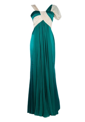 Zuhair Murad silk evening dress - Green