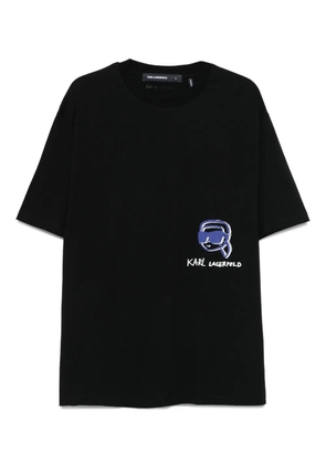 Karl Lagerfeld graphic-print T-shirt - Black