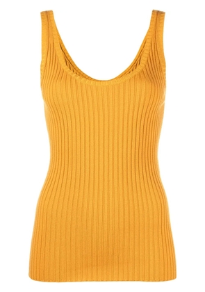 Chloé rib knit tank top - Yellow