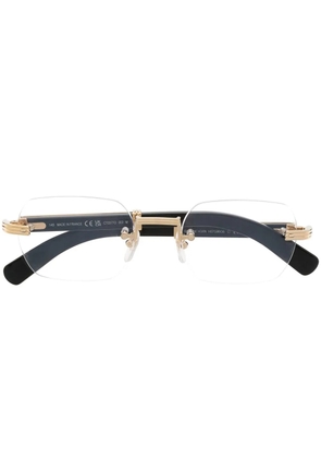 Cartier Eyewear frameless round-frame glasses - Gold
