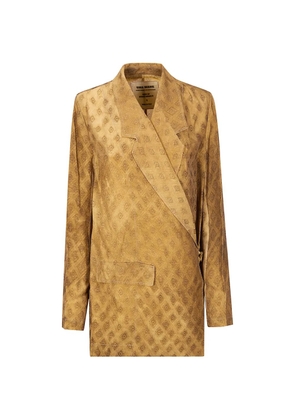 Uma Wang Khloe flap-pocket blazer - Brown