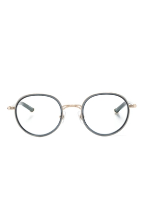 Matsuda M3134 round-frame glasses - Blue
