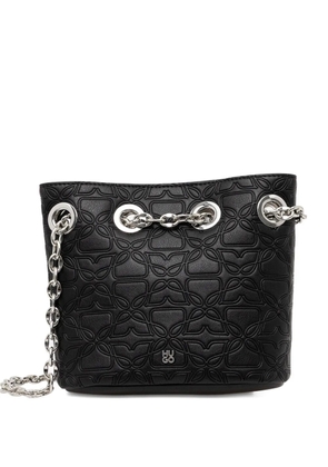 HUGO chain-strap crossbody bag - Black