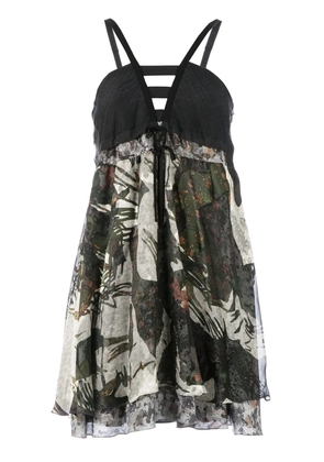 EDUN printed dress - Green
