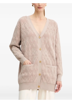 MARCIANO by GUESS button patch-pocket cardigan - Brown