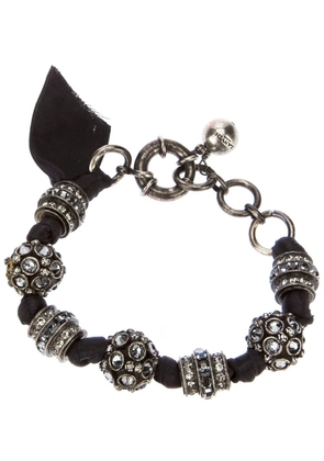Lanvin beaded chunky bracelet - Metallic