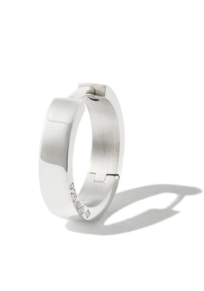 Le Gramme sterling silver hoop earring