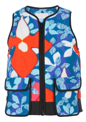 Peter Pilotto print gilet - Red