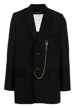 Song For The Mute chain-detail single-breasted blazer - Black