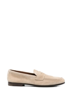 Church's suede panelled loafers - Neutrals