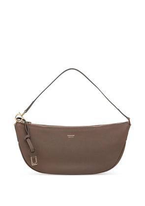 Ferragamo logo shoulder bag - Brown