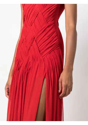 Atu Body Couture Emotional braided maxi dress - Red