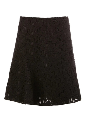 Giambattista Valli lace pleated skirt - Black