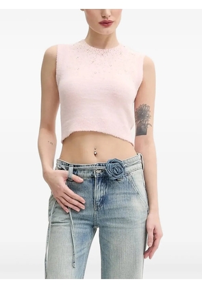 Aniye By crystal-embellished sleeveless top - Pink