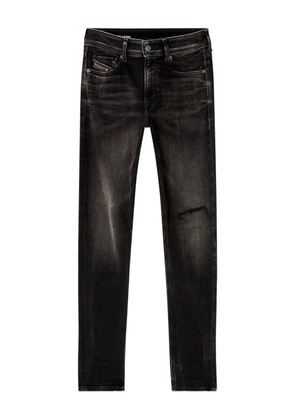 Diesel Sleenker 09n19 ripped jeans - Black