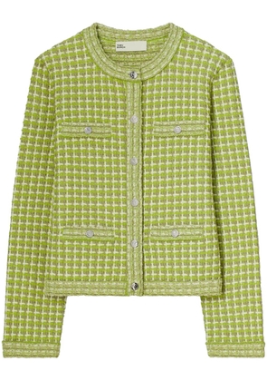 Tory Burch Kendra jacquard cardigan - Green