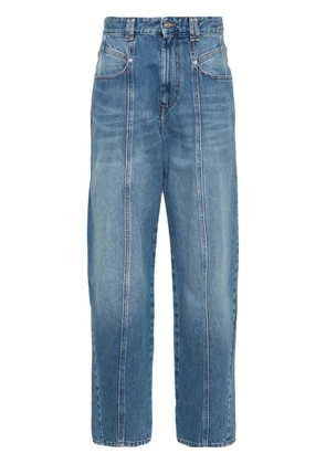 ISABEL MARANT Vetan high-rise boyfriend jeans - Blue