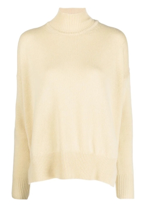 Jil Sander roll-neck knit jumper - Yellow