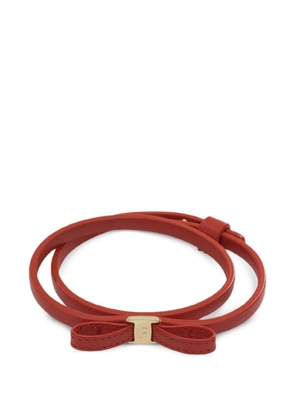 Ferragamo bow-detail bracelet - Red