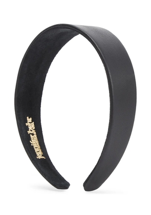 Jennifer Behr Cruz leather headband - Black
