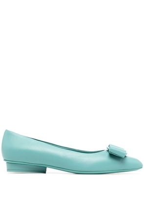 Ferragamo Viva ballerina shoes - Blue
